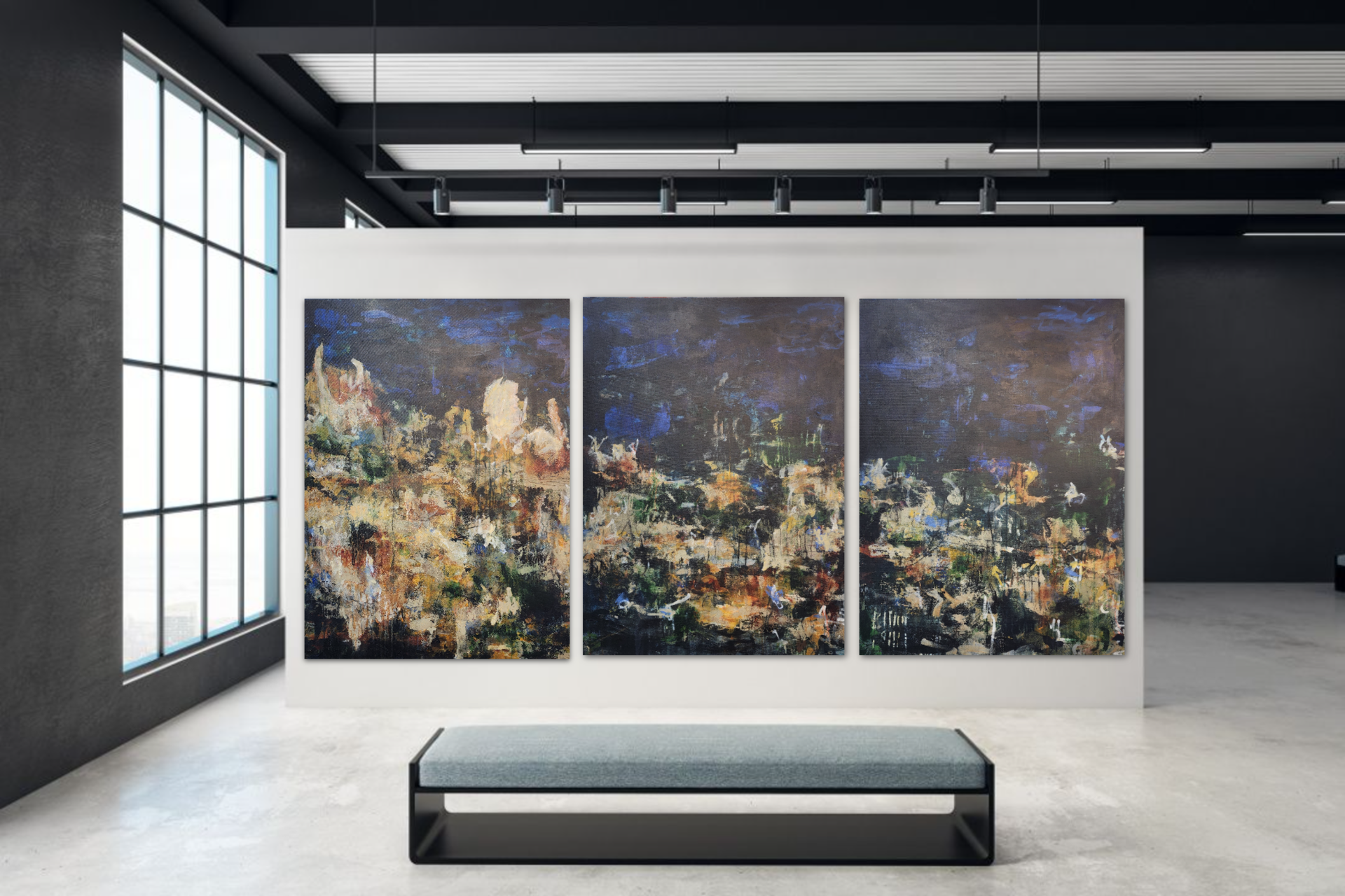 I, Phoenix | 90" x 40" x 1.5"