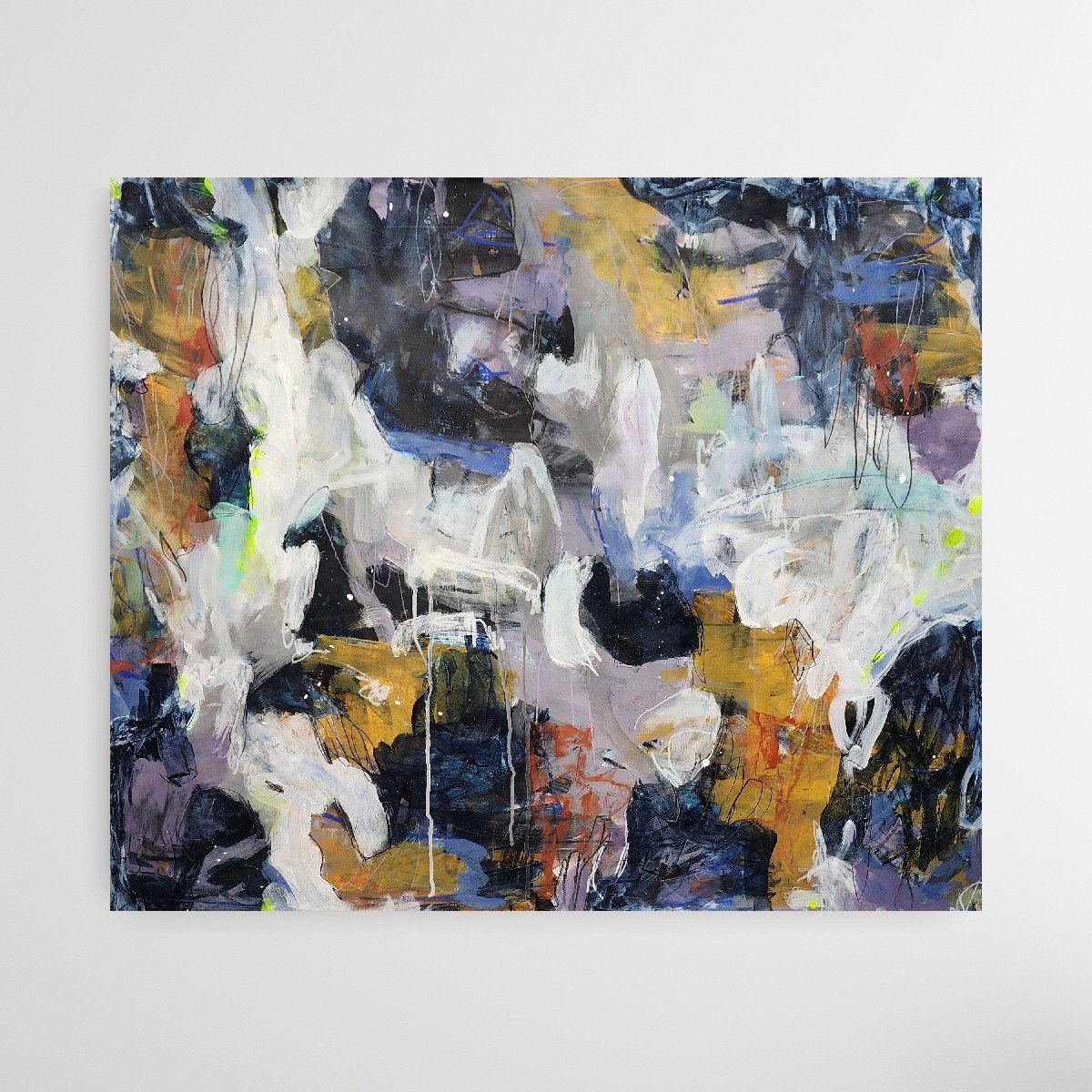 Flocked and Folded | 30"x36"