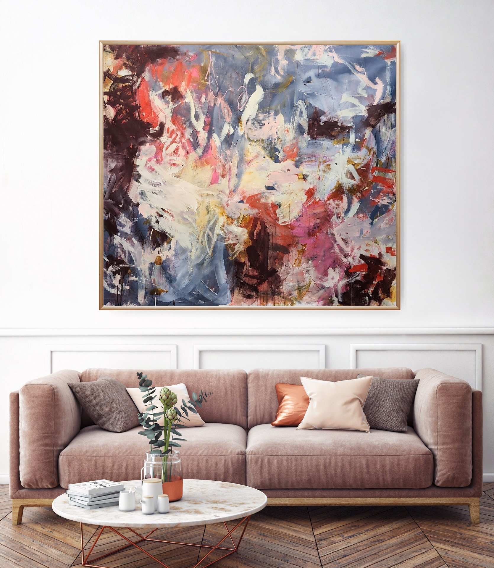 Punchbowl | 54" x 64"