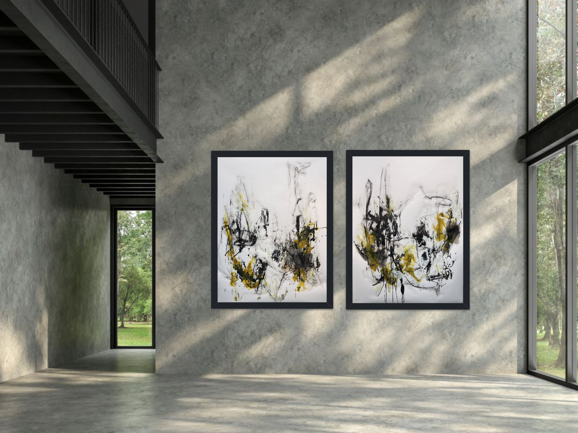 For Nothing 1 | 48" x 36"