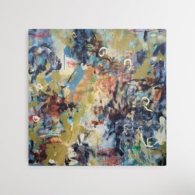 Standing in Time | 36"x36"