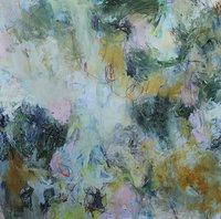 Fox Afoot | 52" x 52"