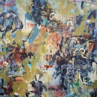 Standing in Time | 36"x36"