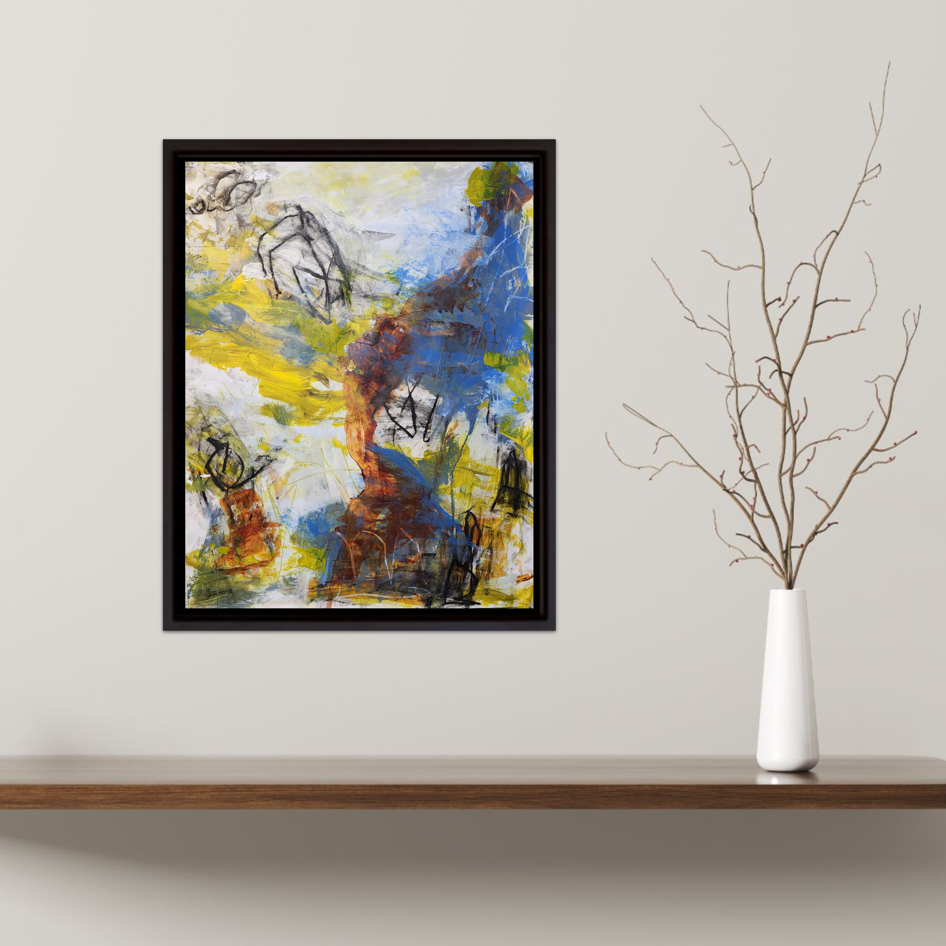 Making Friends With Myself | 24"x19"