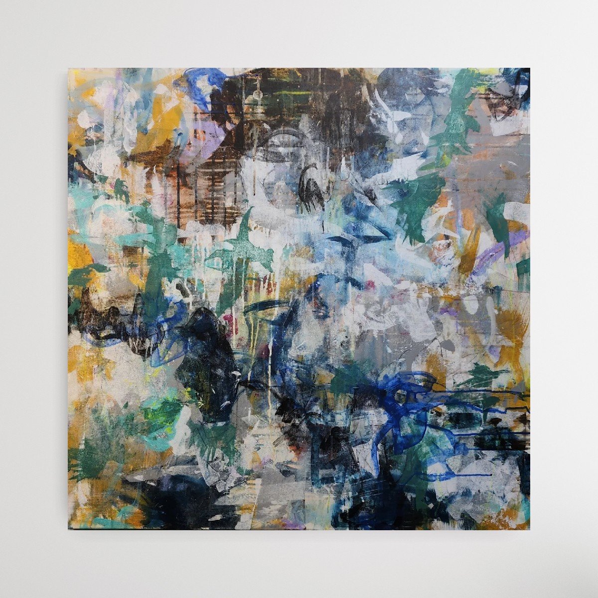 Never the Night | 36"x36"