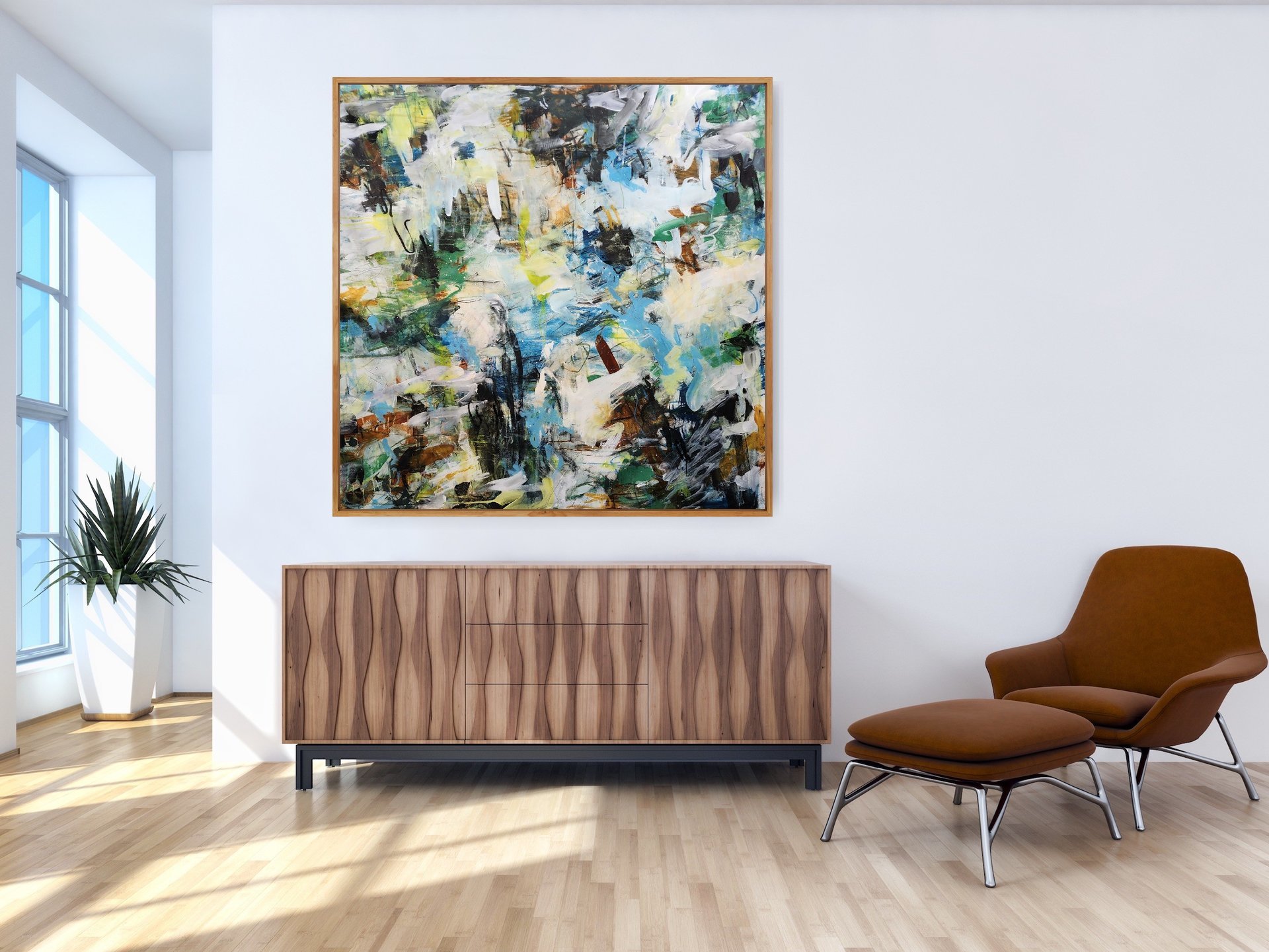 How the West Was Won | 52" x 52"