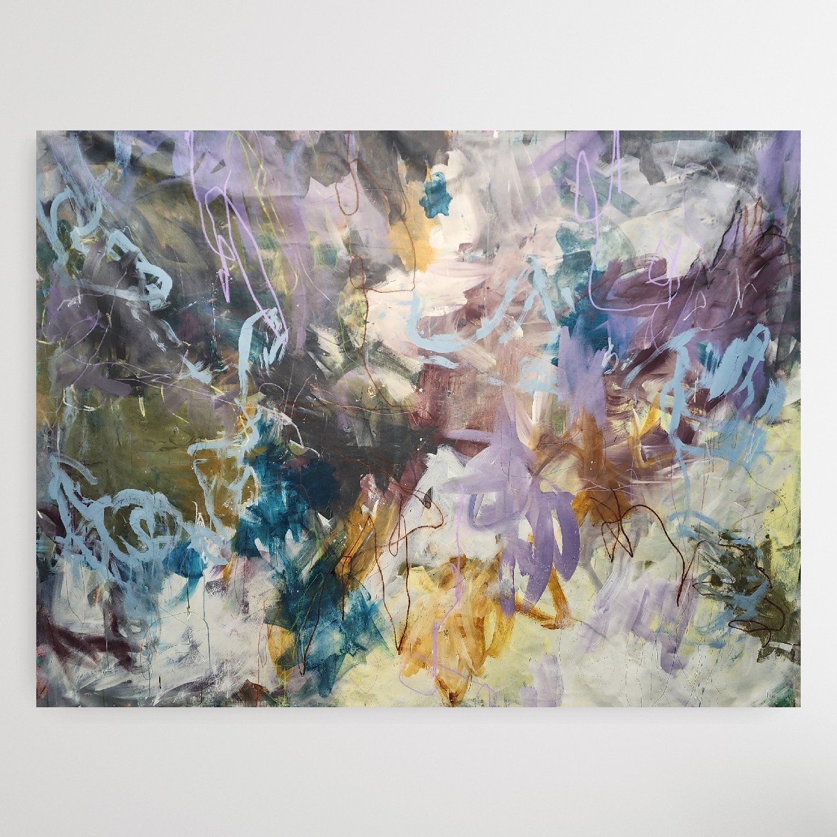 Words to the Wise | 56" x 60"