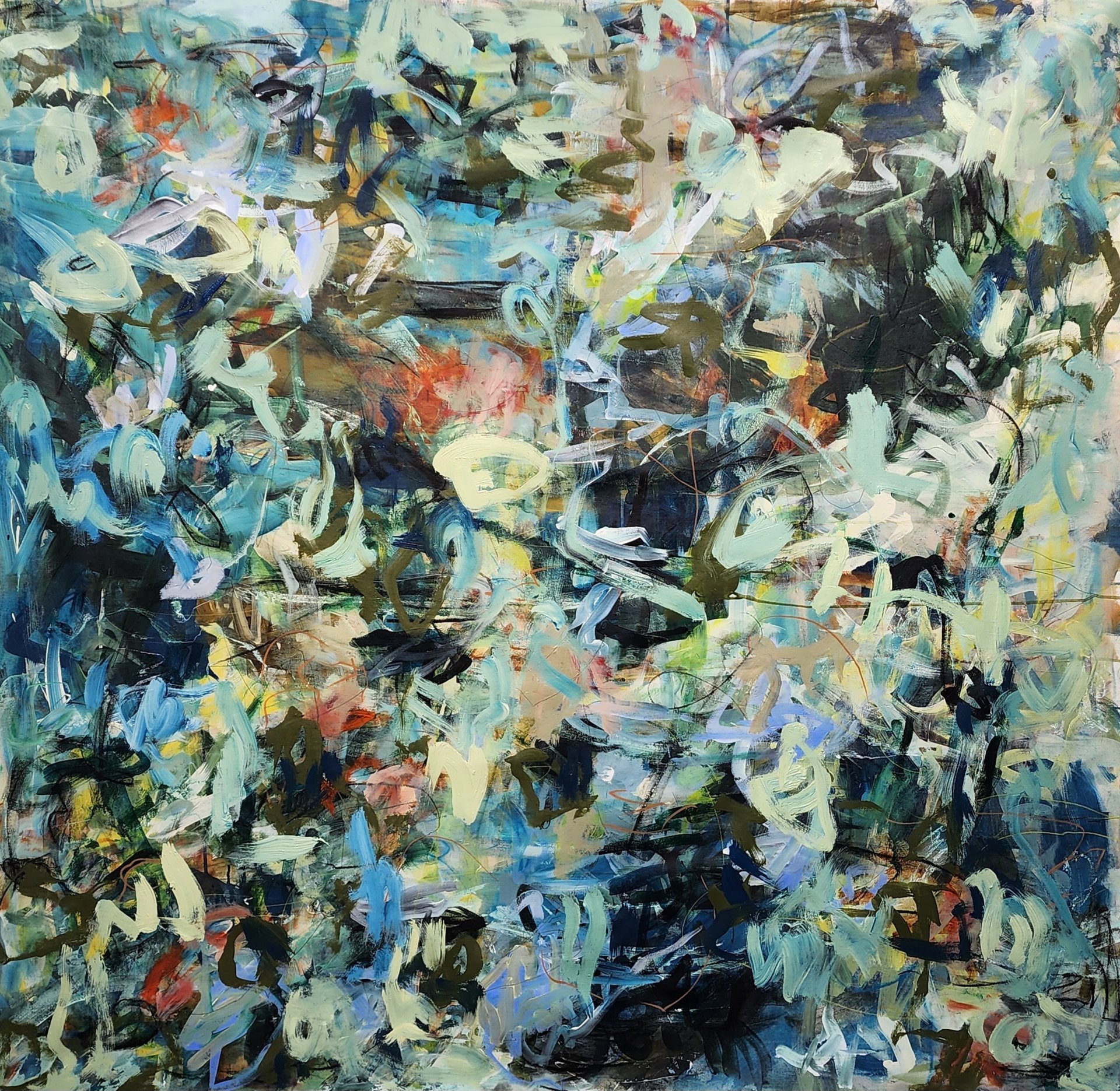 Easier Said Than Done | 62"x62"