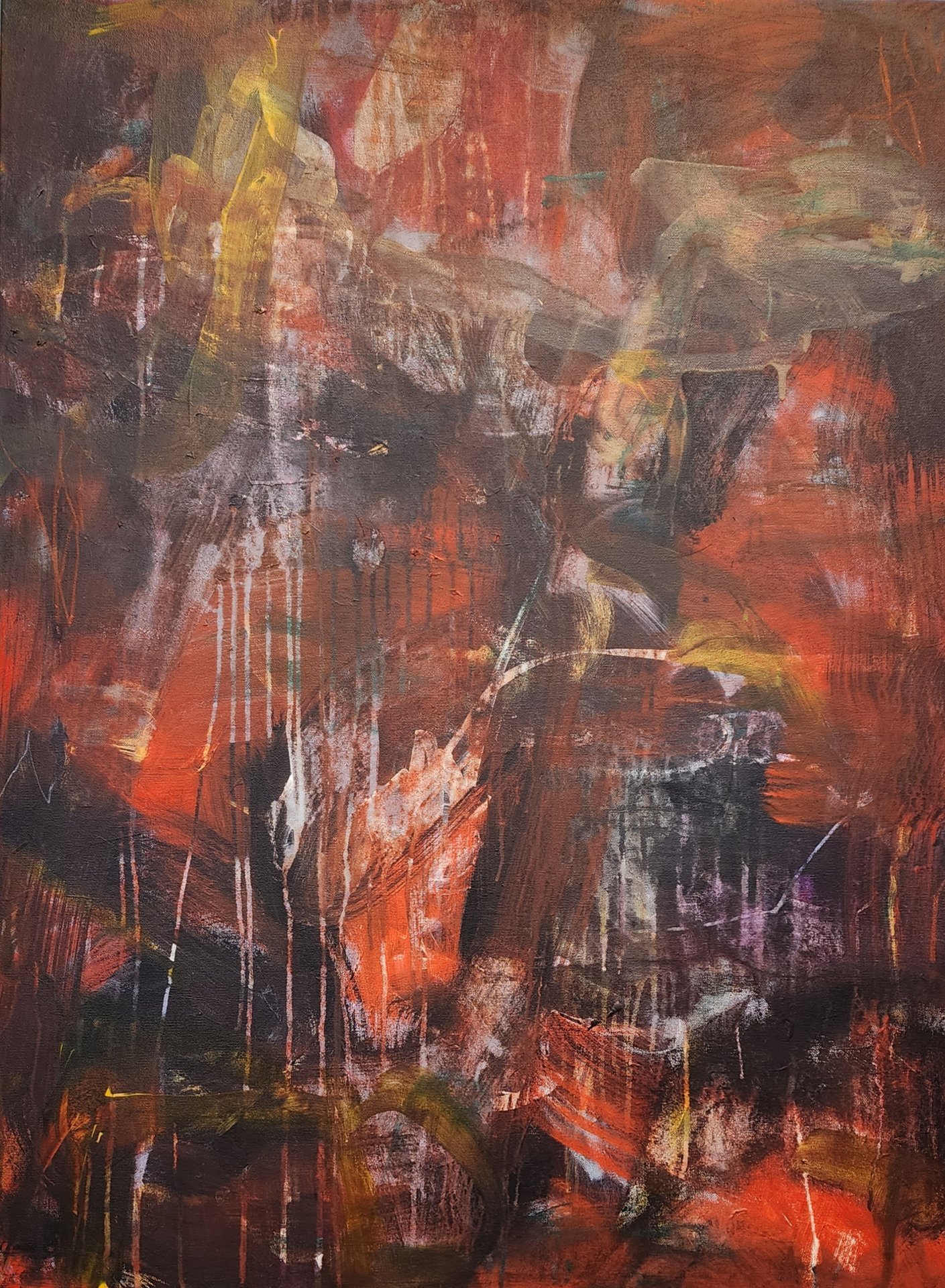 Embers After | 40" x 30"