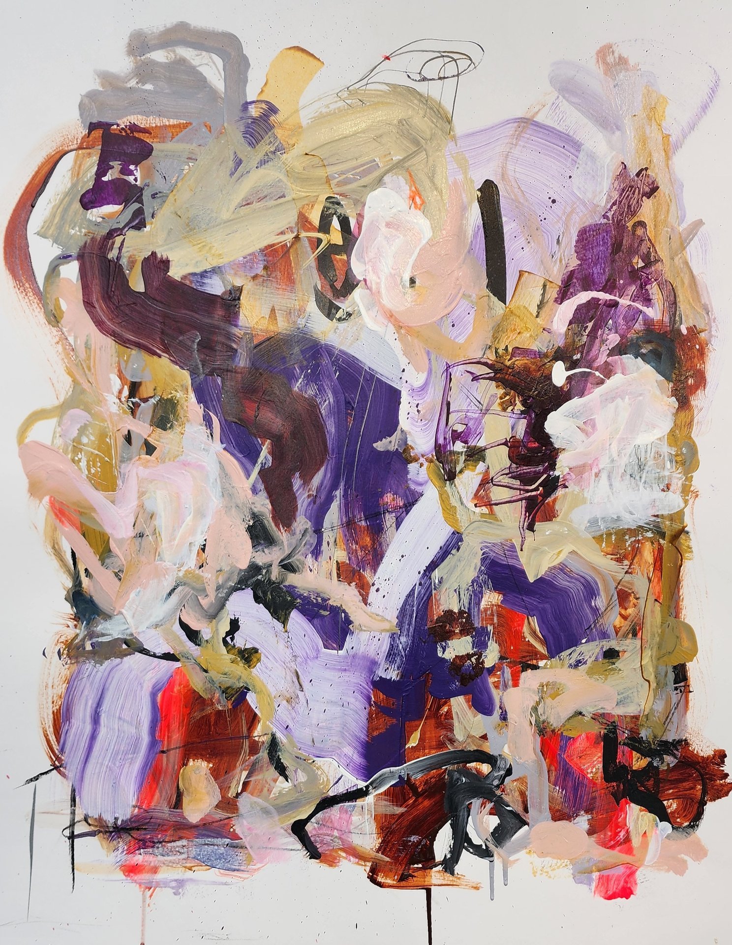 Hiding a Bleeding Heart | 24"x19"