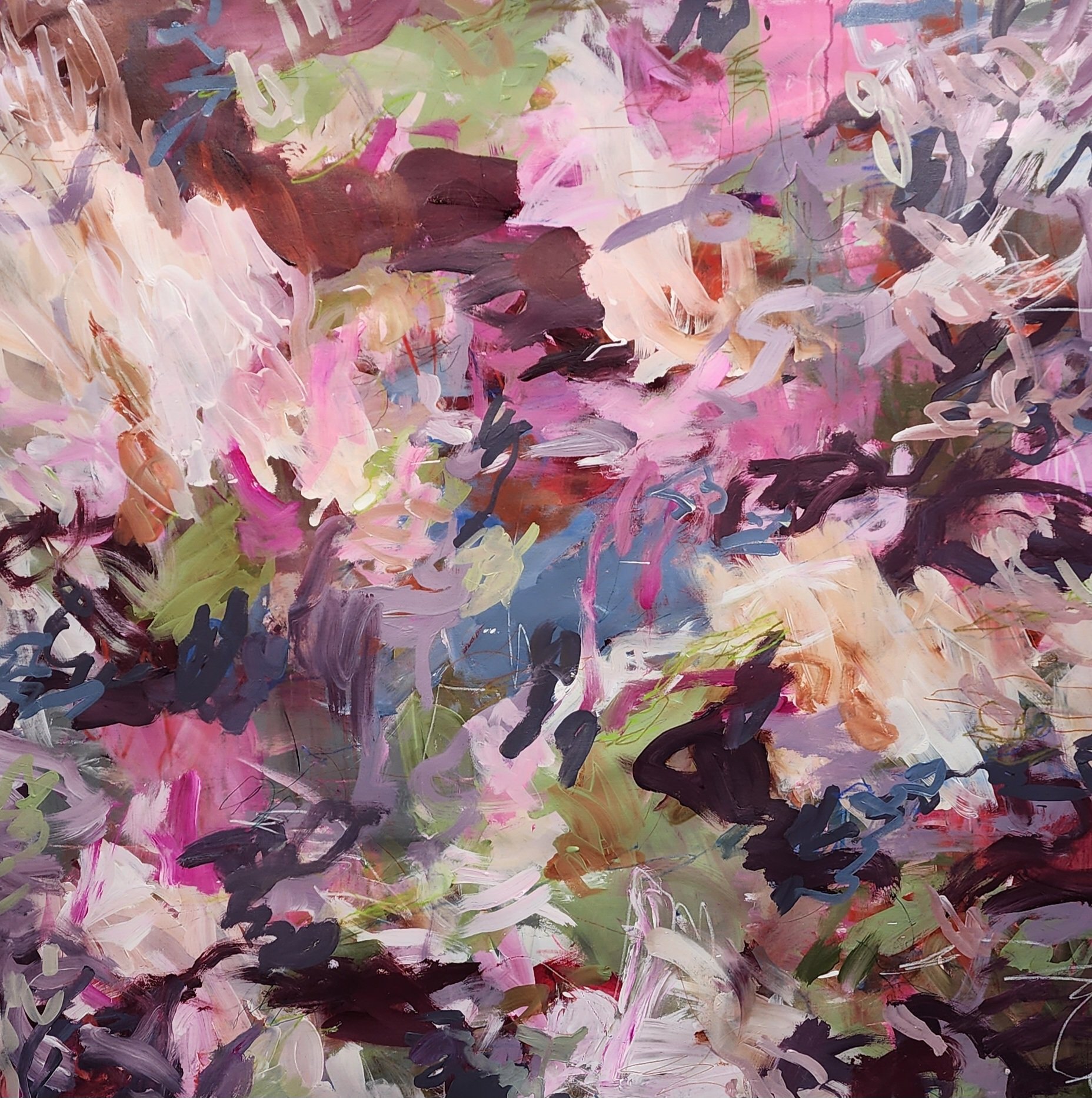 Relish and Rumble | 52" x 52"
