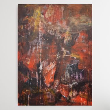 Embers After | 40" x 30"