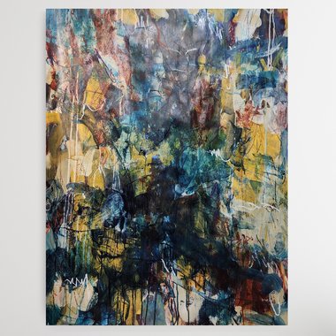 Fall At Once | 46"x36"